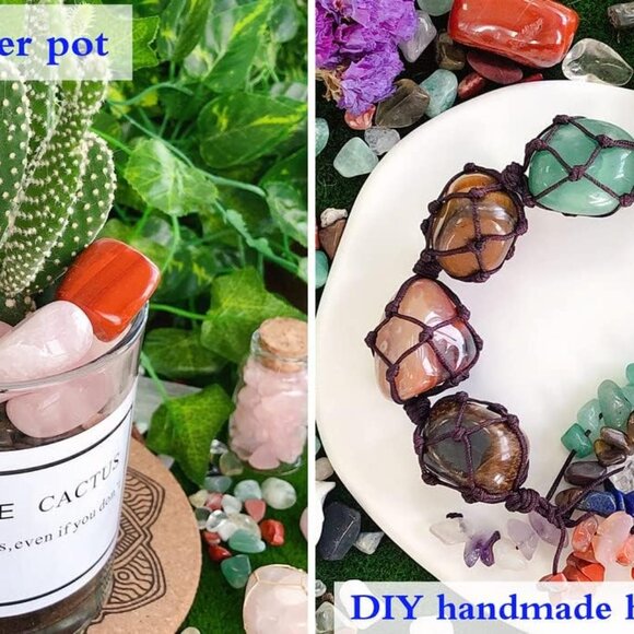 Rose Quartz Tumbled Polished Natural Healing Crystals Stones Bulk Rocks Stones C - Picture 5 of 7